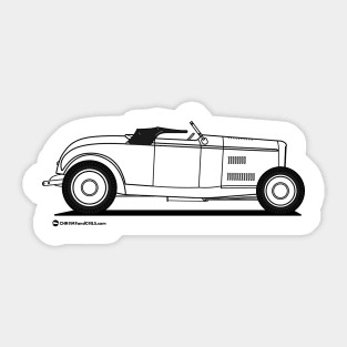 32 Roadster - Dark Version Sticker